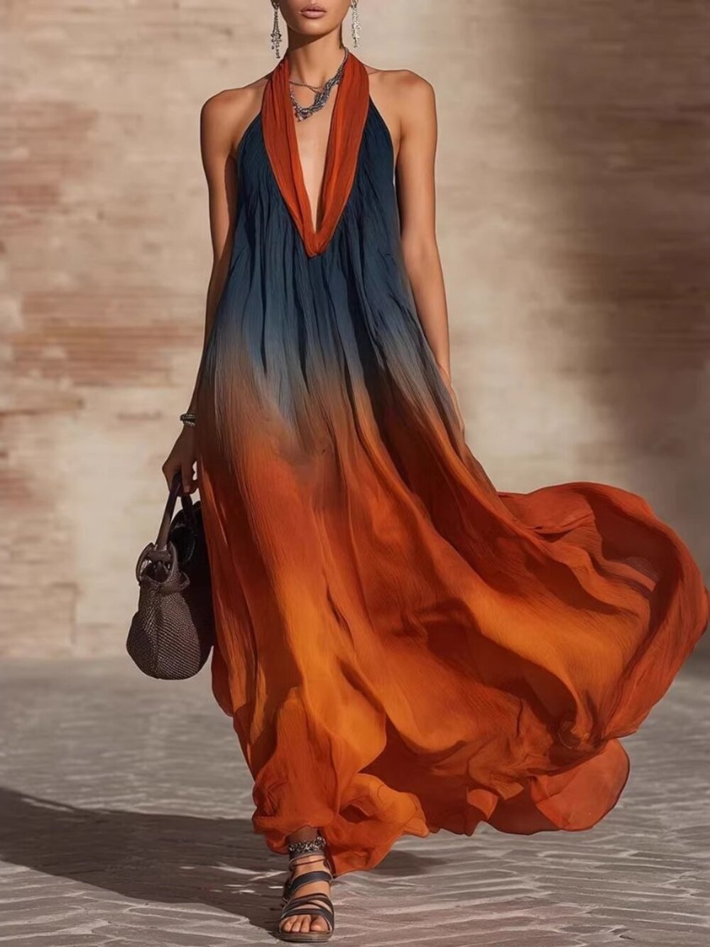 Sleeveless Maxi Dress